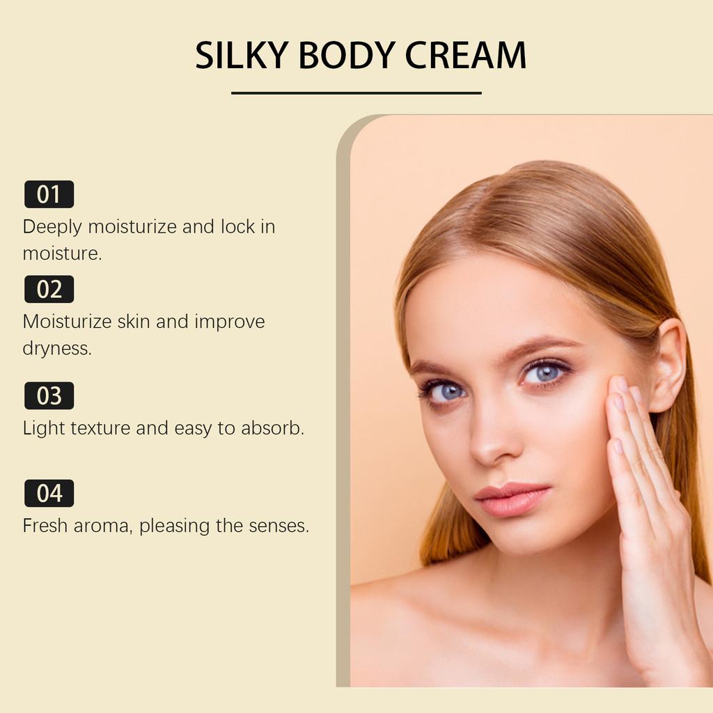 Woodsleep Hydrating Moisturizing Cream Series Refreshing Lightweight Nourishing Body Lotion With Calming Citrus Scent For Soft Skin