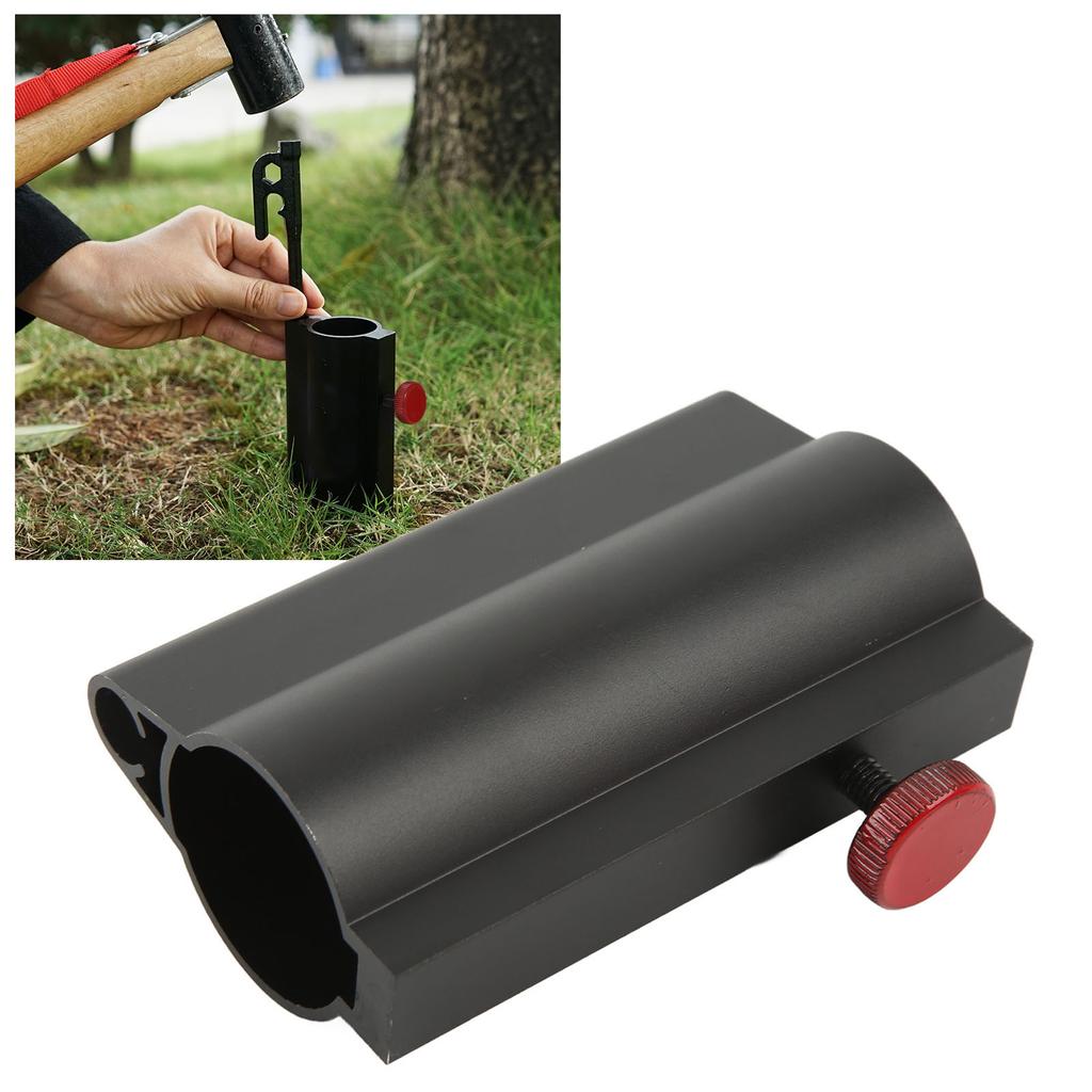 Canopy Tent Rod Holder Aluminum Alloy   Ground Pole Holder for Outdoor Camping Fishing