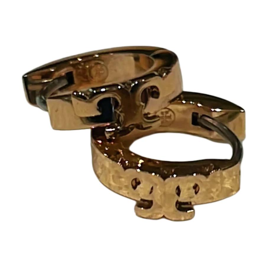 Tory Burch Serif-T Metal Earrings Women Earrings 70538-312 Gold