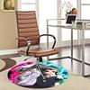 1pc Hunter X Hunter Killua & Gon Round Carpet - Anime Cartoon Design Office Chair Mat