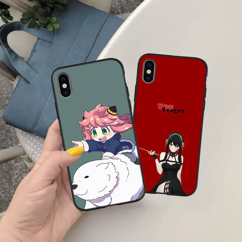 IR26 Spy X Anya Forger Family Case for Samsung A06 A35 A25 A24 A15 A05S A05 M55 M35 M15 A02 A12 A13 A10 A16 A20 A30 A22 A31 A32 A33 A42 A50