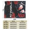My Chemical Romance Band Rock Album Blankets  Wool Funny Warm Throw Blankets for Bedding Lounge Spring Autumn
