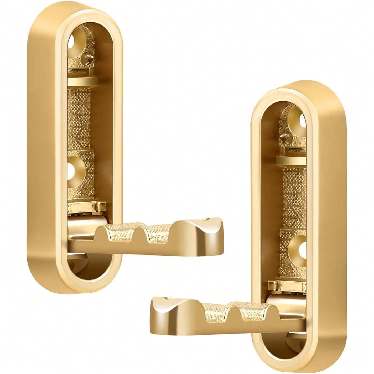 

2PCS Folding Coat Hooks, Heavy Duty Wall Hooks Made of Zinc Alloy, Invisible Folding Retractable Wall Hooks ,Foldable Wall Hooks for Hanging Coats 2pcs