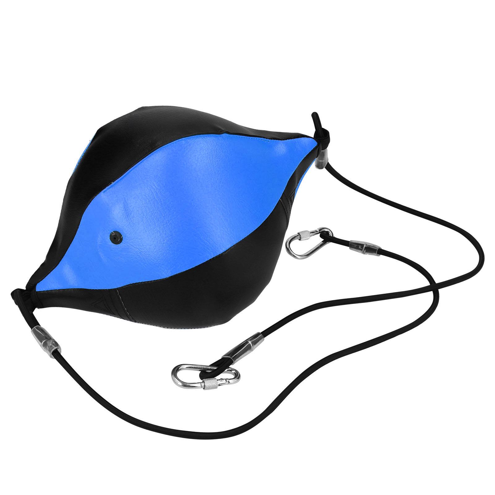 

Боксерский мяч подвесной тренировочный инструмент для отработки ударов мешок для упражнений для спортзала двойной конец фитнес-аксессуар черный и