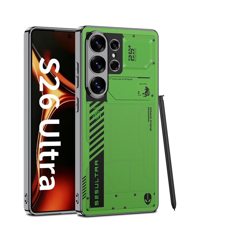 Samsung S26Ultra Mobile Phone Case AG Phantom Painted Case Light Luxury Men's and Women's Electroplating Imitation Original Back Cover Protective Case