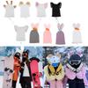 Ski Helmet Cover Funny Single Board Double Board Warm Ski Helmet Cover Personality Cover Unicorn Rabbit Ear Giraffe Lovely Goat