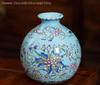 Antique Blue and White Chinese Porcelain Vase - European & American Handicraft for Flower Arrangements