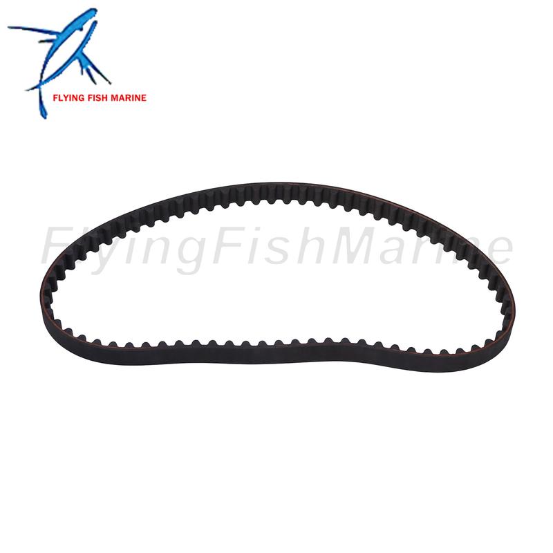 Outboard Engine 3AC-10045-0 3AC100450 3AC100450M Timing Belt for Tohatsu for Nissan 25HP 30HP, 57-8M0072670 for Mercury Marine
