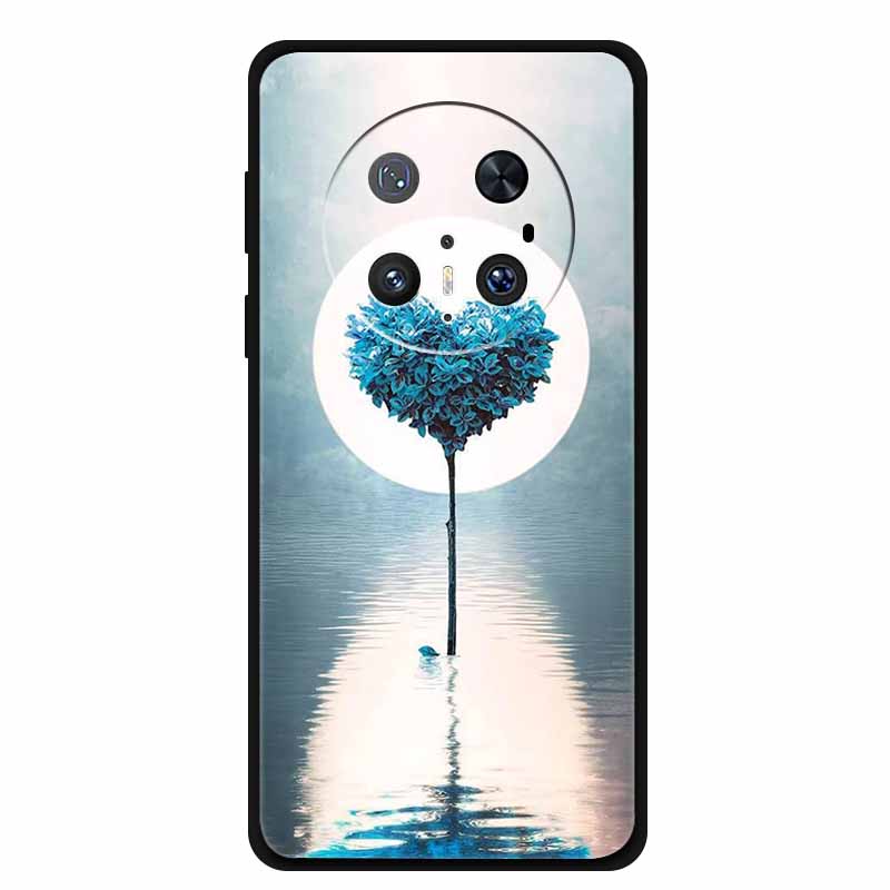 Funda For Huawei Mate 70 Pro / Pro+ 5G Cases Soft Silicone Back Cover Bumper For Mate 70 Pro+ 5G Cartoon Painted Cool Lion Coque