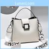 2023 New Fashion Small Fresh Handbag Street Trend Bucket Bag Pu Material
