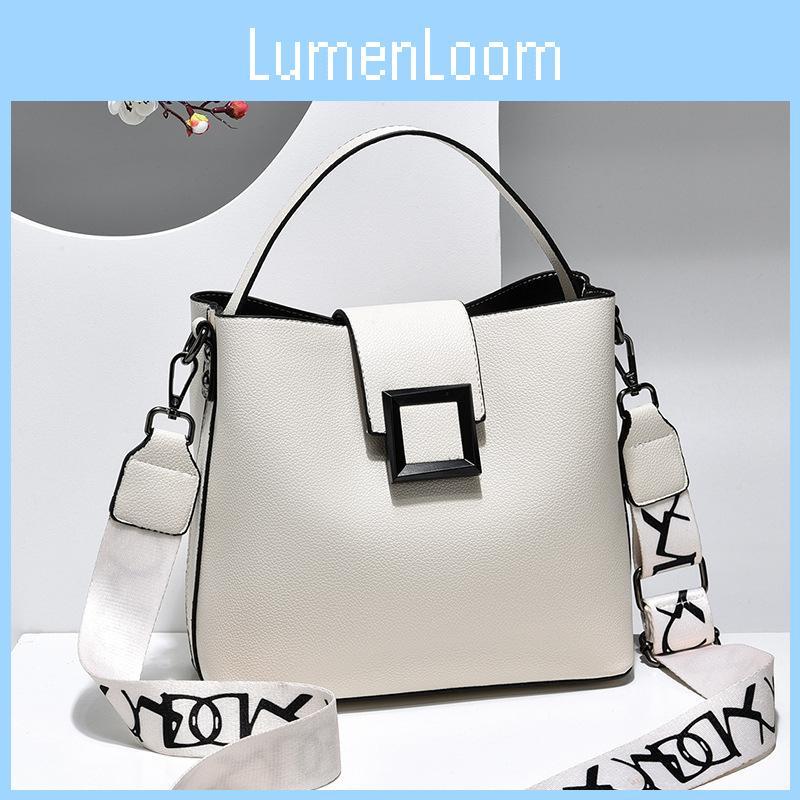 2023 New Fashion Small Fresh Handbag Street Trend Bucket Bag Pu Material