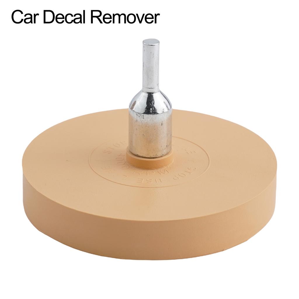 Vinyl and Stripe Removal Rubber Eraser Wheel 88mm with Drill Attachment Suitable for Acrylic Enamel and Urethane Paint Surfaces