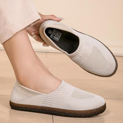 Spring and Summer Breathable Fly-woven Casual Shoes Cloth Shoes Women's Shoes Casual Shoes Suitable for Grandma Shoes Women