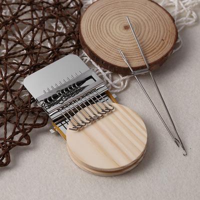 10/12/14/28 Hooks Clothes Mending Tools DIY Speedweve Knitting Machine Quick Repair Weaving Loom Machine Wooden for Beginners