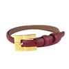 Slim Leather Belt with Casual Pants Short Skirt Jeans Women's Belt Leather Leather Goods