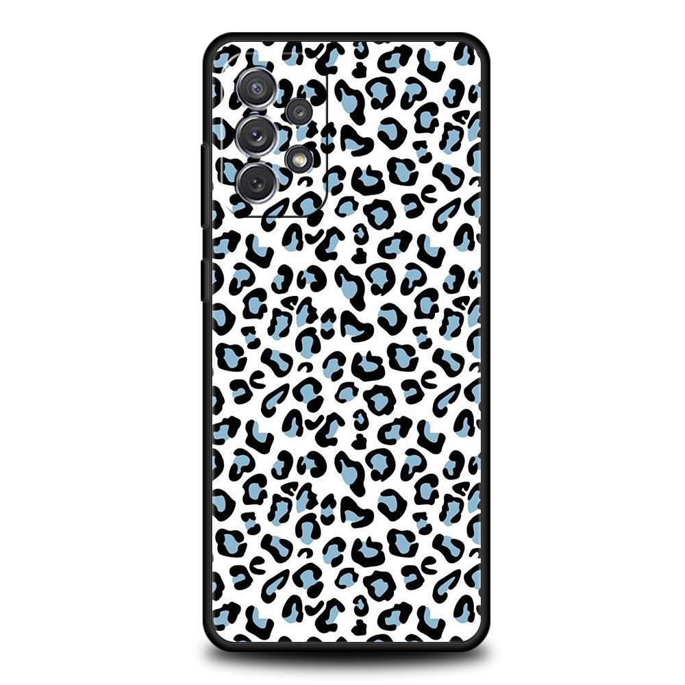 Phone Case For Samsung Galaxy A15 A13 A51 A71 A41 A31 A21S A03S A05 A35 A55 A23 A25 A33 A53 A73 5G Cover Leopard Cheetah print