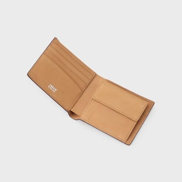 Wallet Mesh Leather Wallet 07001520 Peacock Blue 00 [TAKEO KIKUCHI] Soft & NaturalMini Bi-fold Men's (524)