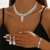 Gioielli da donna, accessori nuziali da sposa, collane, orecchini e braccialetti da donna sono adatti per compleanni e matrimoni da sposa