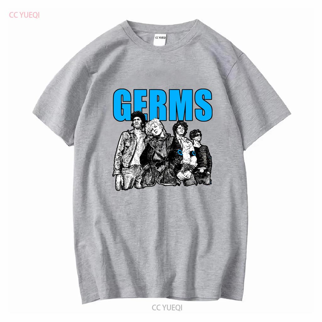 Germs T Shirt SoCal Punk Rock Band Gift for Fan TE2588 Long or Short Sleeves Vintage Washed Stretched Soft Slightly Homme