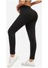 Autumn/Winter Plus Size Thick Velvet Black Base Layer Pants - European & American Style