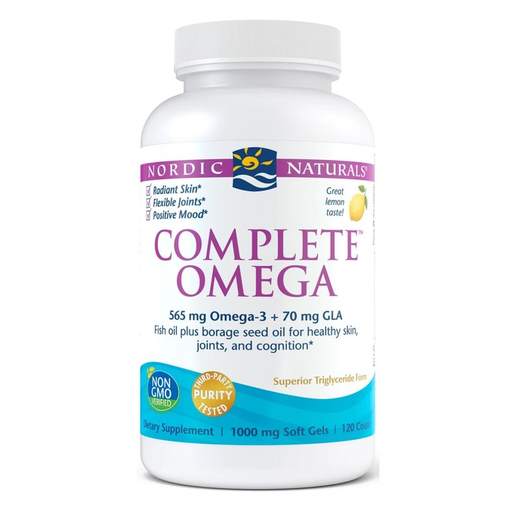 Complete Omega, 565mg Lemon - 120 softgels