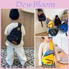 Klassische Nylon Brusttasche für Kinder 2024 Stylischer Leichter Crossbody Rucksack für die Schule