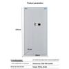 Tiger Steel File Cabinet with Fingerprint Lock