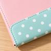 PU Leather A4 Magnetic Folder Polka Dot Pattern Writing Pad Paper Clipboard  School Office Supplies