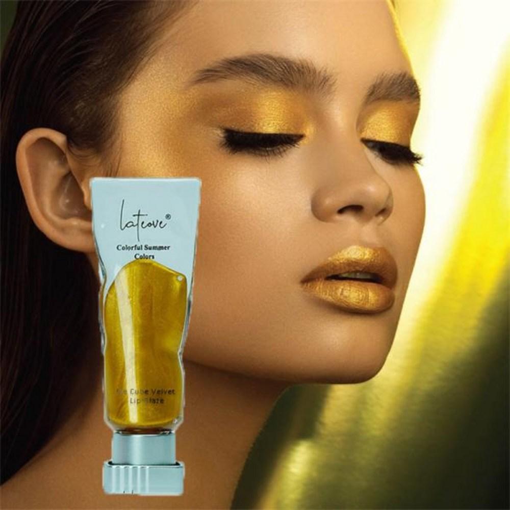 Girl Cult Augen Make-Up GIRLCULT Schimmer Make-Up Produkt Blume Wissen Palette Seltene Schönheit Für Kultur Float, 1 stück, 3) blau