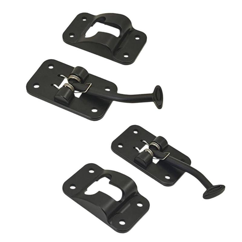 Entry Door Holders Elbow Design Wear Resistant Trailer Latch Universal Replacement for Car Cart RV Beach Vehicles