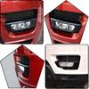For Range Rover Sport 2014-2017 Car ABS Front Fog Lamp Trim Accessories (Gloss Black)