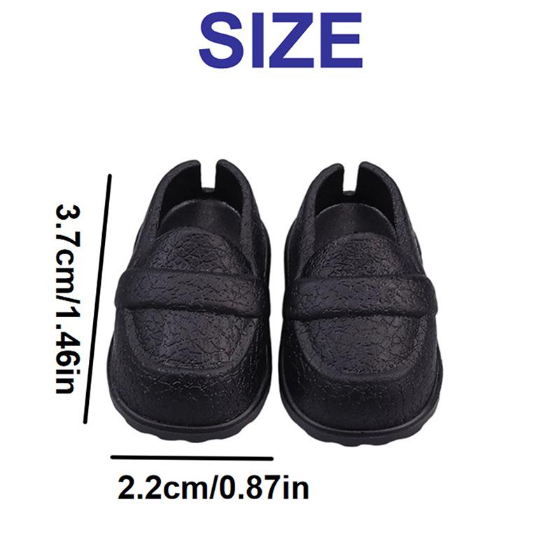 15/17Cm Doll Shoes Plastic Mini Shoes For Dolls Mini Finger Shoes Clothing Accessory For 6.9 Inch Dolls Blind Box Doll