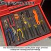 A84E-6Pcs Tool Box Foam,Foam Inserts For Cases,Tool Box Liner Polyethylene Tool Foam Sheets,Organizer And Storage Tool Shadow