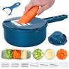 Nine-in-one Vegetable Cutter Multi-functional Carrot and Potato Manual Shredding and Slicing Machine Salad Utensils Kitchen Tool