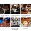 58mm Portafilter Bottenlös Rostfritt Stål 2 Öron Bekvämt Grepp Kaffemaskin Tillbehör för GAGGIA BABY EVOL UTION