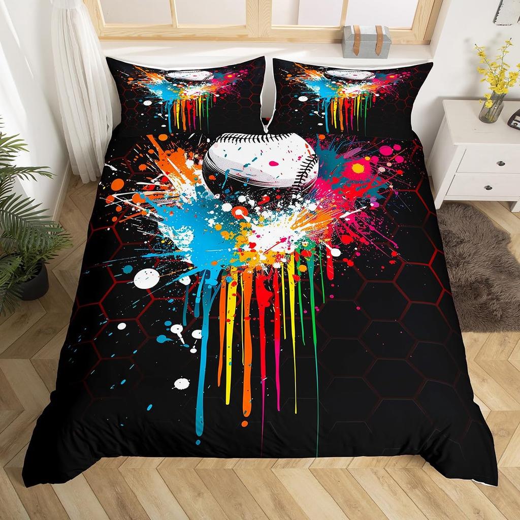 Povlak na přikrývku Hokejový stadion Hokejová ložní souprava Grafiti Hokejista Povlak na přikrývku Zimní Míčové sporty Událost Povlak na přikrývku