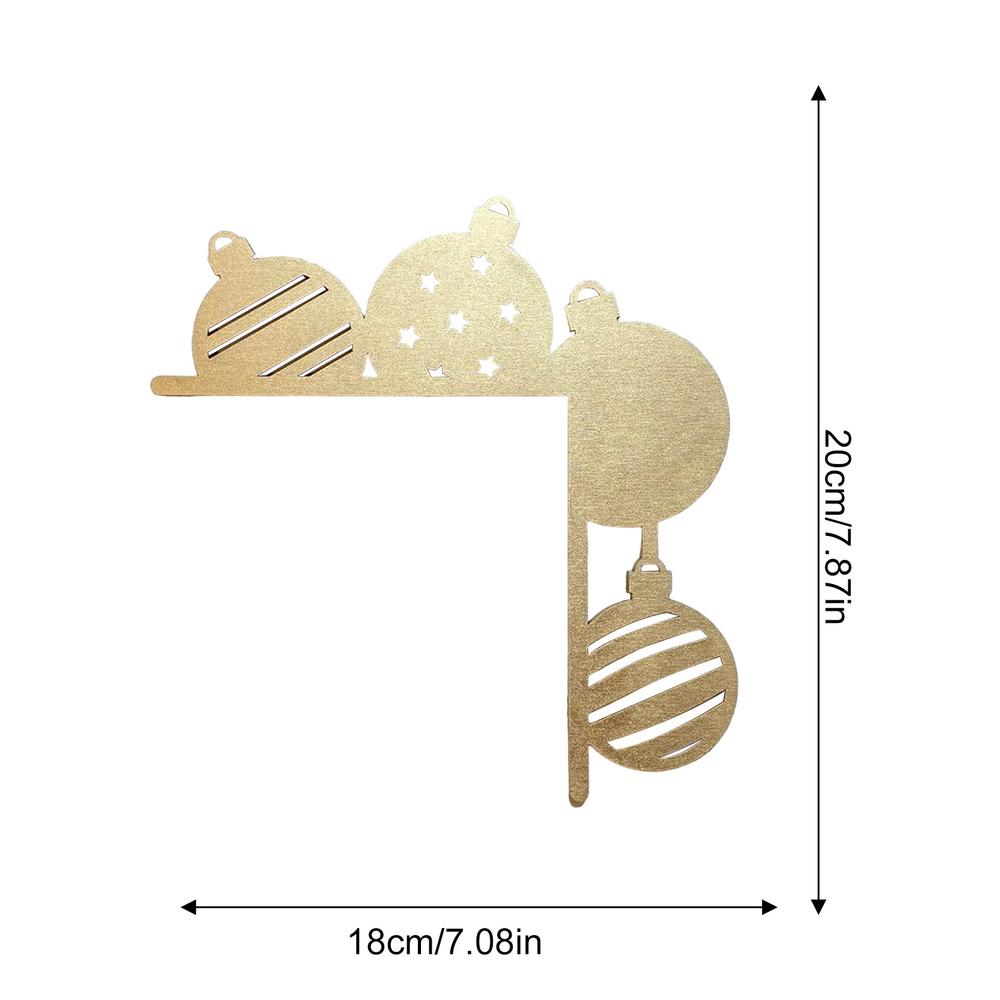 

Christmas Top Door Decor Christmas Door Topper Vintage Decoration Indoor Ornament Christmas Celebration Door Frame Sign For