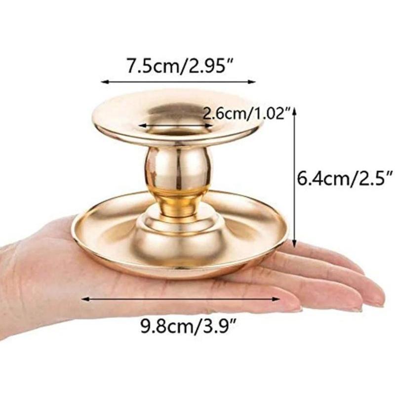 

Золотой кованый рождественский подсвечник, европейский романтический подсвечник, подставка для свечей, украшение для семейной свадебной вечеринки A