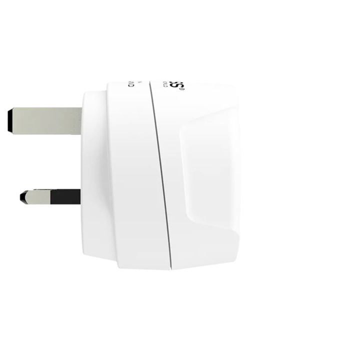 Adaptateur de voyage - ned - prise europe vers angleterre - femelle - intérieur - idéal voyages uk