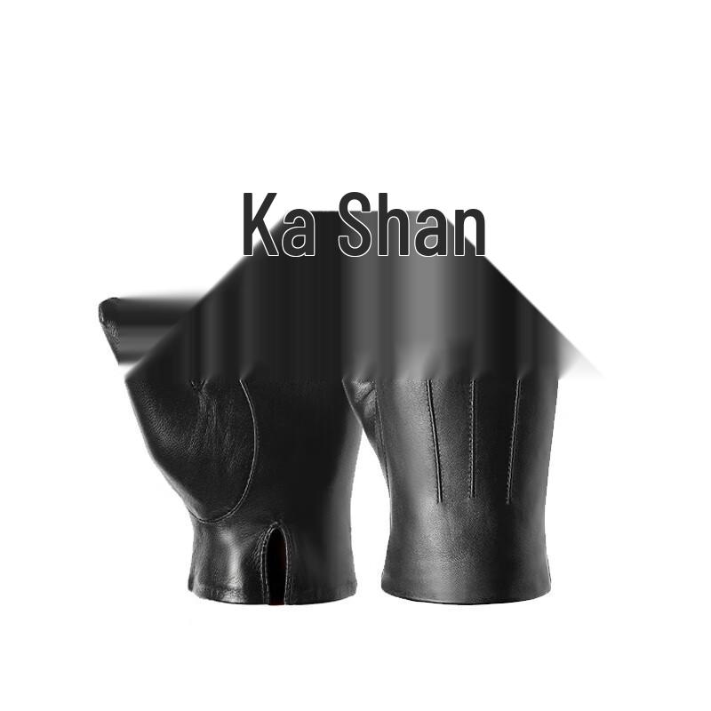 

Hengyuanxiang Men s Genuine Leather Warm Gloves S