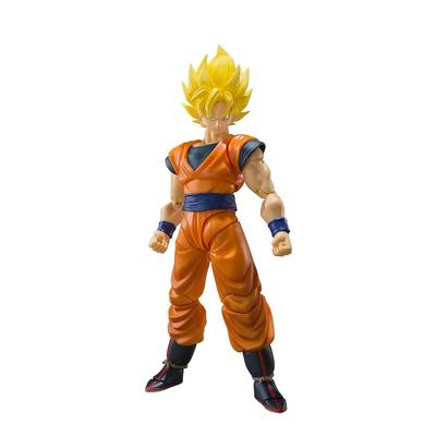 TAMASHII NATIONS S.H. Figuarts Dragon Ball Z Super Saiyan Full Power Son Goku Approximately 140mm PVC ABS Made Painted Action Figure