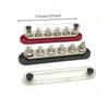 2 Pieces Bus Bar with Cover 48V DC Busbar Marine for Electricians