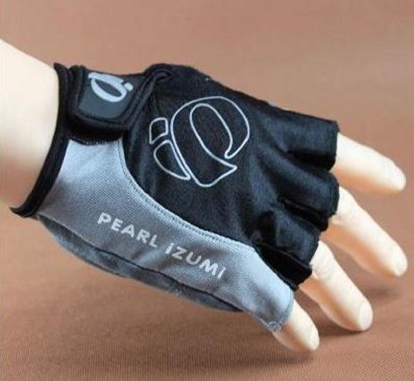 Rękawice rowerowe antywstrząsowe: Silikonowe, Krótkie palce do jazdy na rowerze szosowym