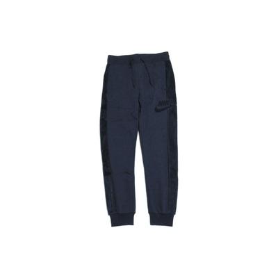 Paneled Design Jogger with Printed Logo Men Bottoms Navy 929131-451