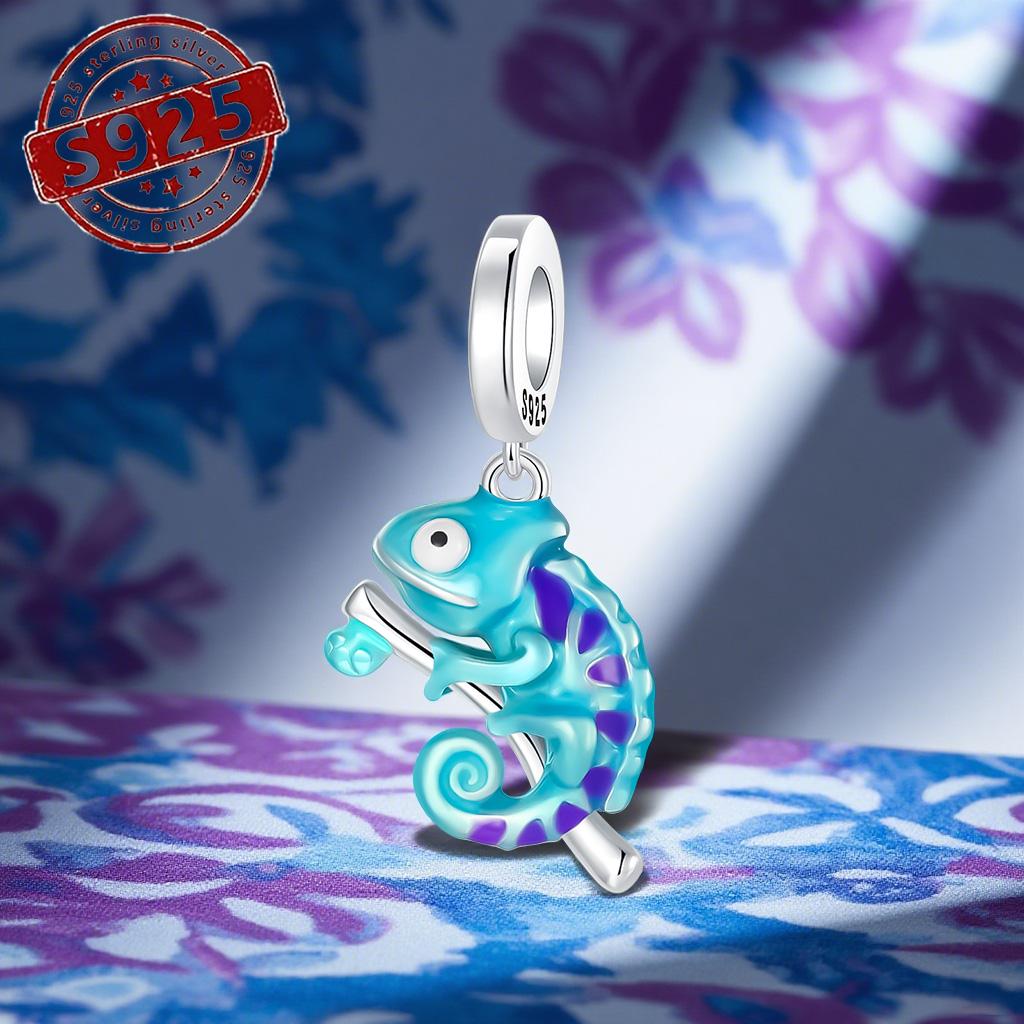 

Copper Chameleon Branches Pendant Jewelry Beads For Original Bracelet Exquisite Plata Bead Women Gift