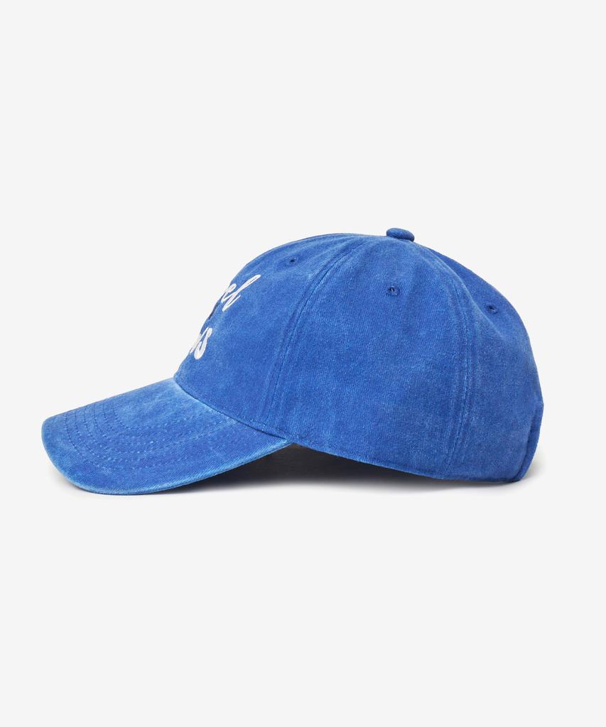 VTWO Rebel Snoopy Stone Washed Ball Cap (Blue)