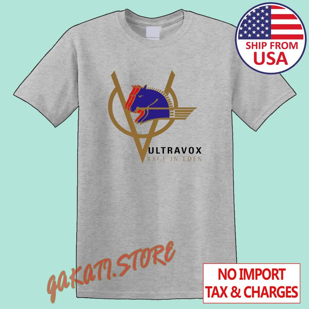ULTRAVOX Rage in Eden Men s Black Size S-5XL M