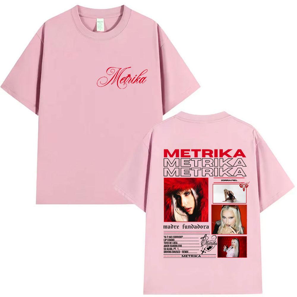 New Metrika Album 100cotton mens hawaiian luxury shirt Y2K HipHop summer street short sleeve fashion man oversized streetwear