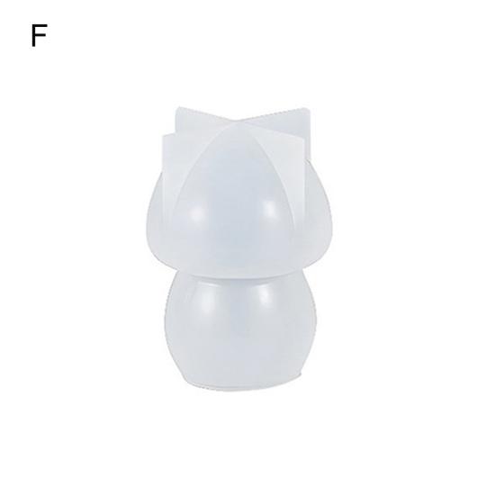 Mushroom Drip Mold Durable Three-dimensional Easily Cleaning Epoxy Resin Trinket Holder Home Decor Household Supplies