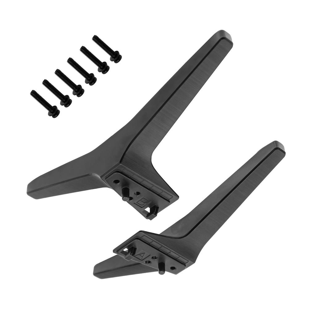 Universals TV Stand Foot with Screws TV Pedestal Feet Replacement TV Stand Legs for 60 65Inch UJ60 UK60 UM69 UJ63